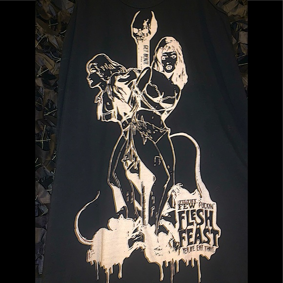 RARE 2010 Creep Street Flesh Feast Tank Dress - Picture 2 of 3